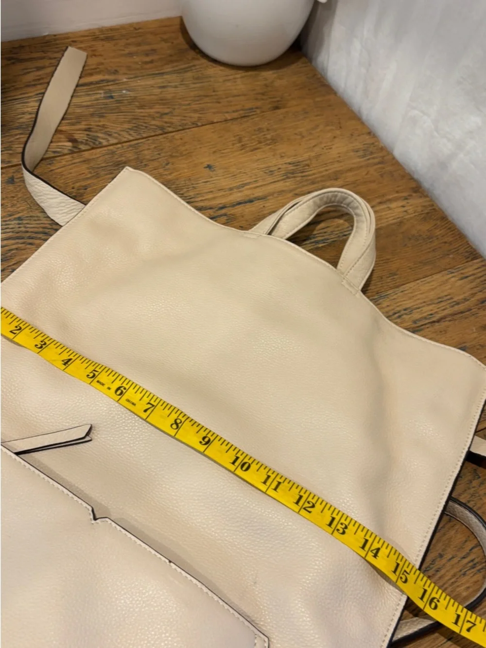 PHILO Beige Convertible Backpack - Picture 6 of 16